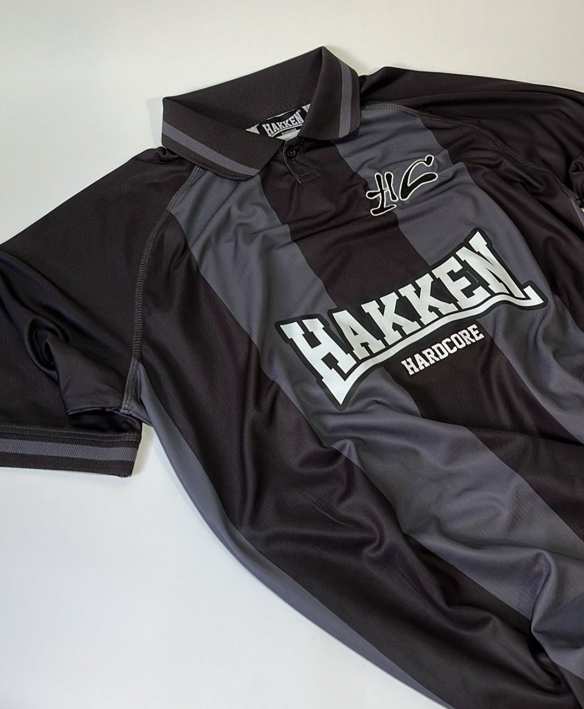 HAKKEN FOOTBALL POLO TEAM GREY