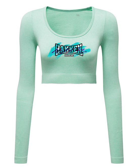 CROP TOP LONG SLEEVE HAKKEN EARLY90 MARINA