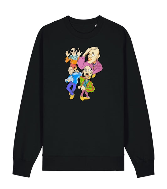 HAKKEN SWEATSHIRT GBR COMICS