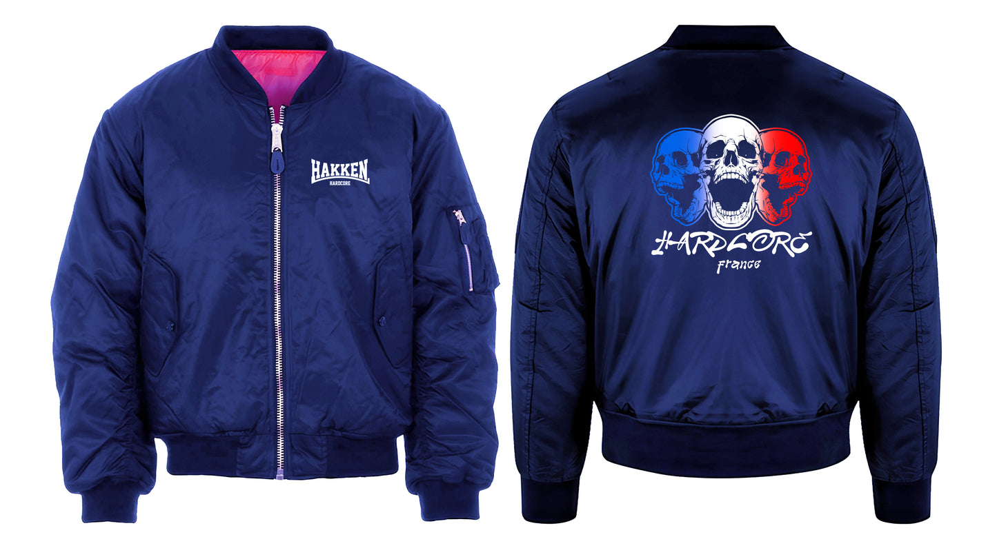 BOMBER JACKET HAKKEN 3SKULL FRANCHCORE