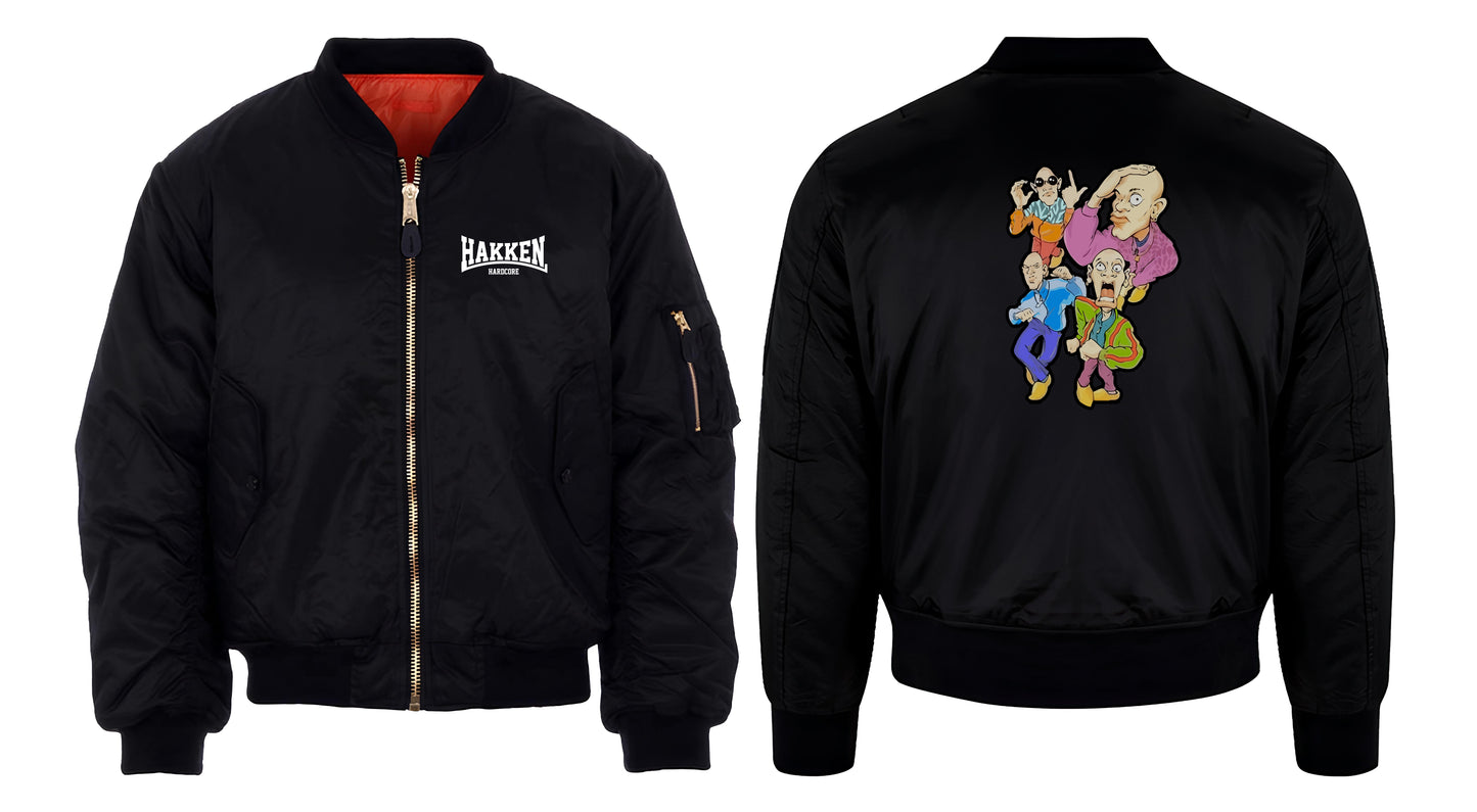 bomber jacket hakken hardcore gabber