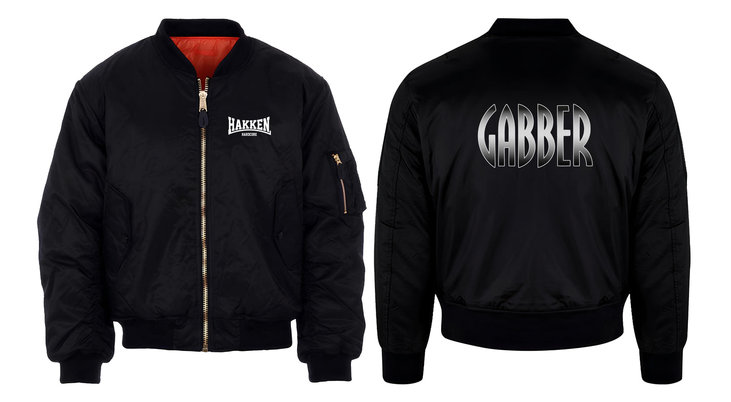 bomber jacket hakken hardcore gabber