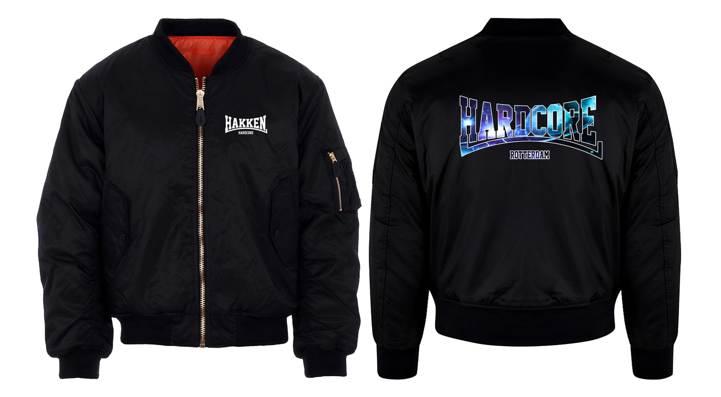 bomber jacket hakken hardcore gabber