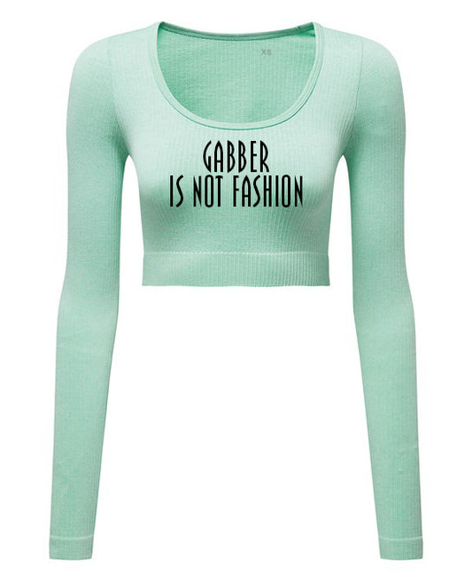 CROP TOP LONG SLEEVE HAKKEN FASHION MARINA