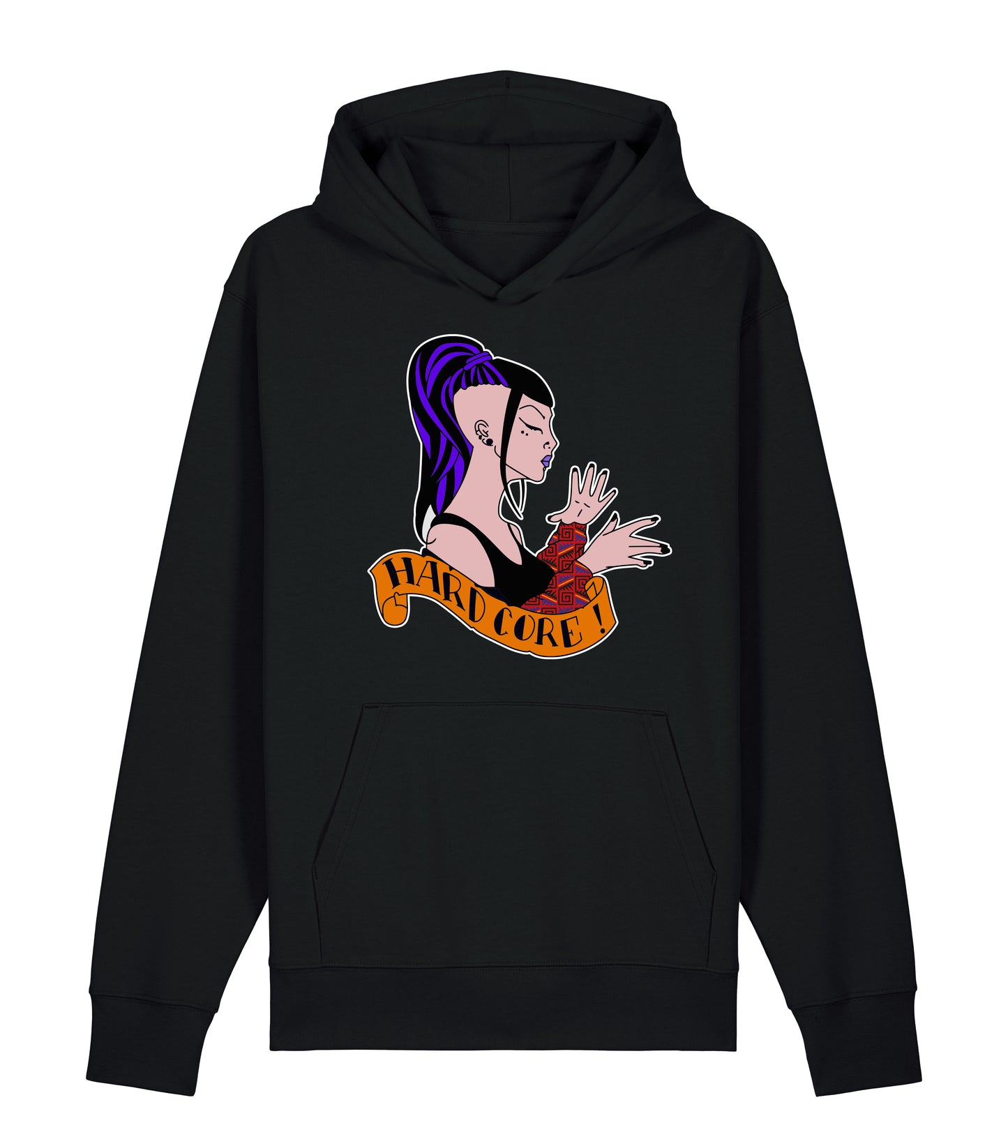 HOODIE HAKKEN GEBBRINA GIRL