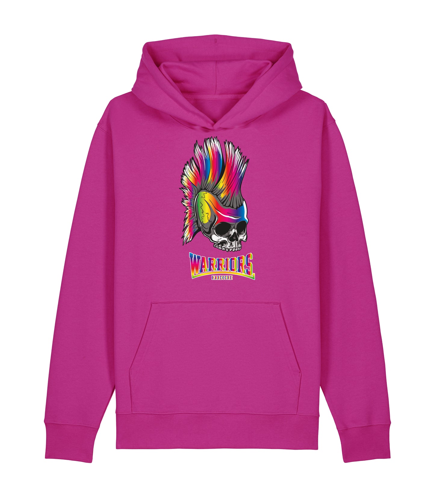 HOODIE HAKKEN WARRIORS SKULL RIANBOW