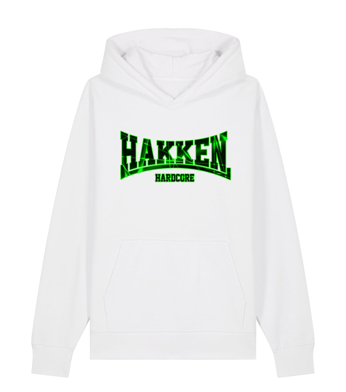 HOODIE HAKKEN LASER GREEN