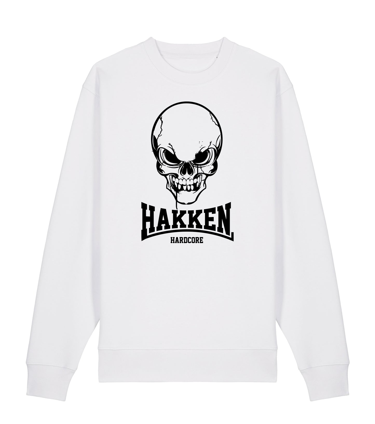 HAKKEN SWEATSHIRT SKULL LOGO