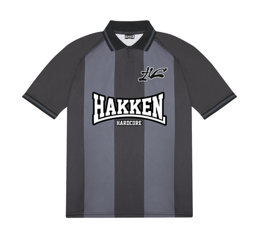 HAKKEN FOOTBALL POLO TEAM GREY