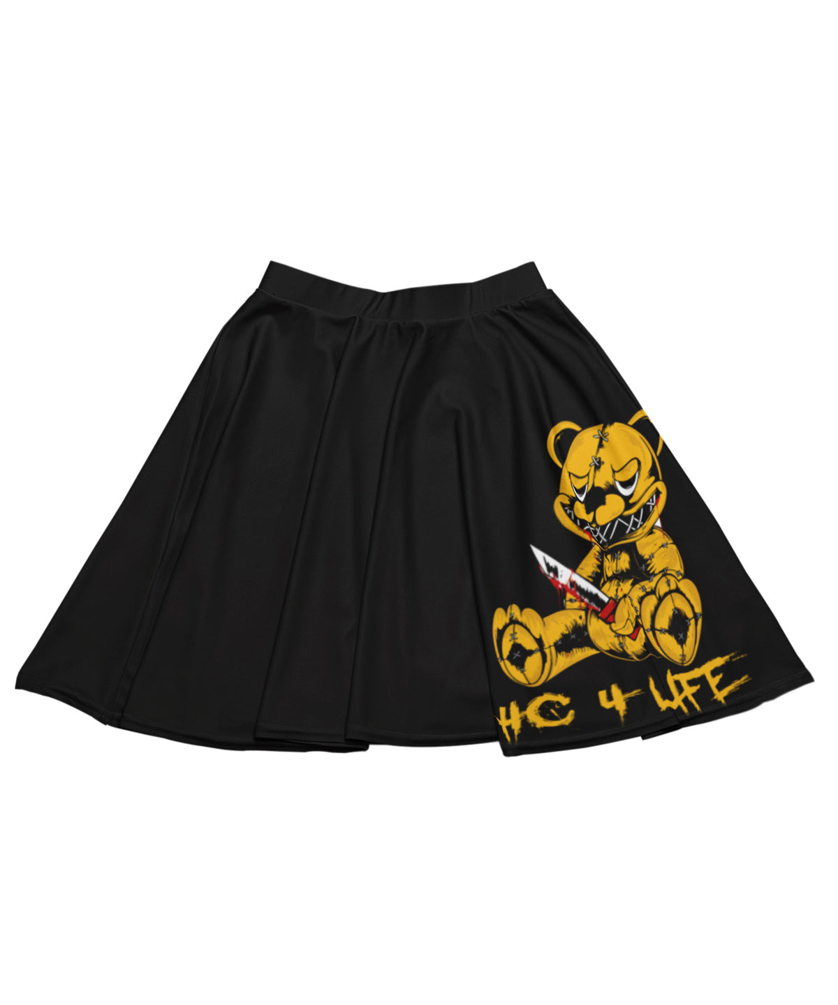 SKIRT HAKKEN TEDDY BK YELLOW