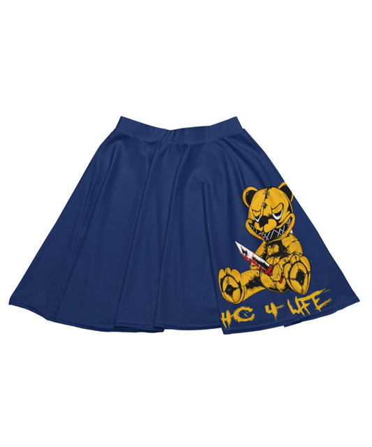 SKIRT HAKKEN TEDDY YELLOW NAVY