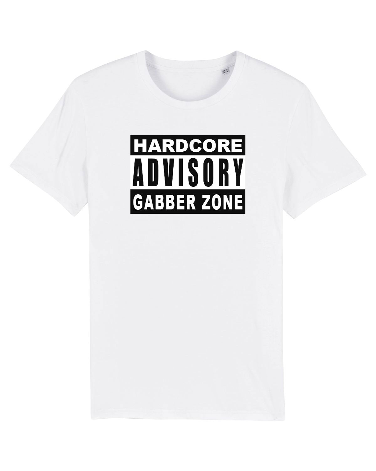 t-shirt hakken hardcore gabber  advisory